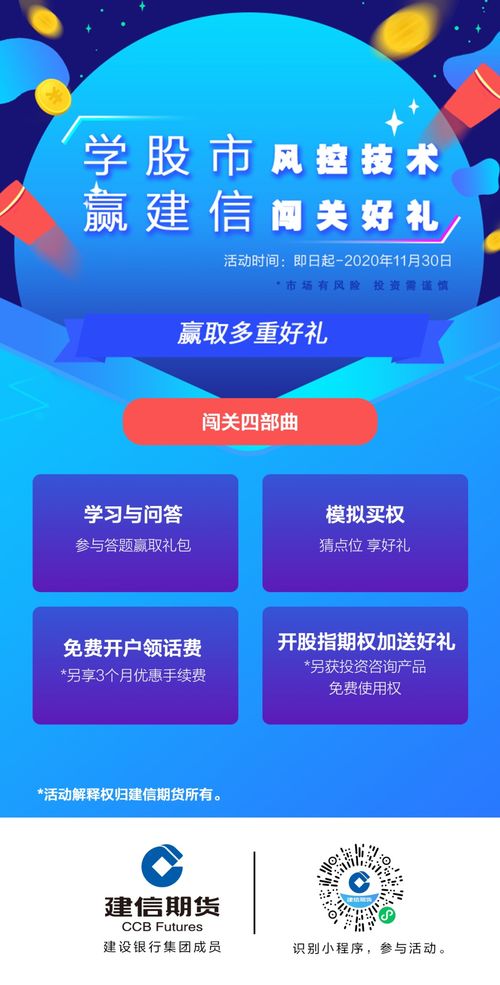 学股市风控技术,赢建信闯关好礼